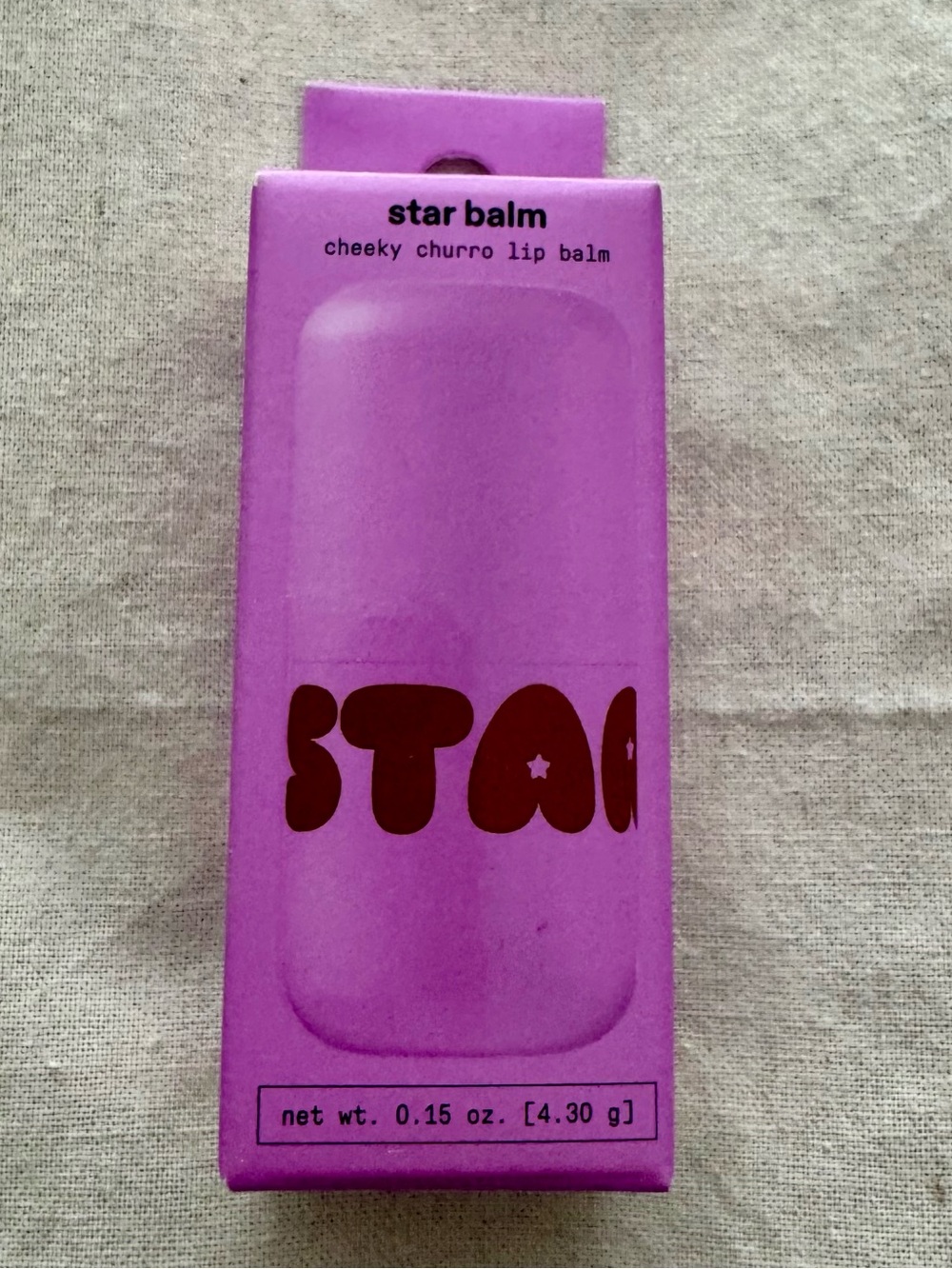 STARFACE Cheeky Churro Star Balm Lip Balm